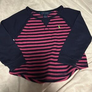 Ralph Lauren Polo Pink & Blue Striped Shirt - 4